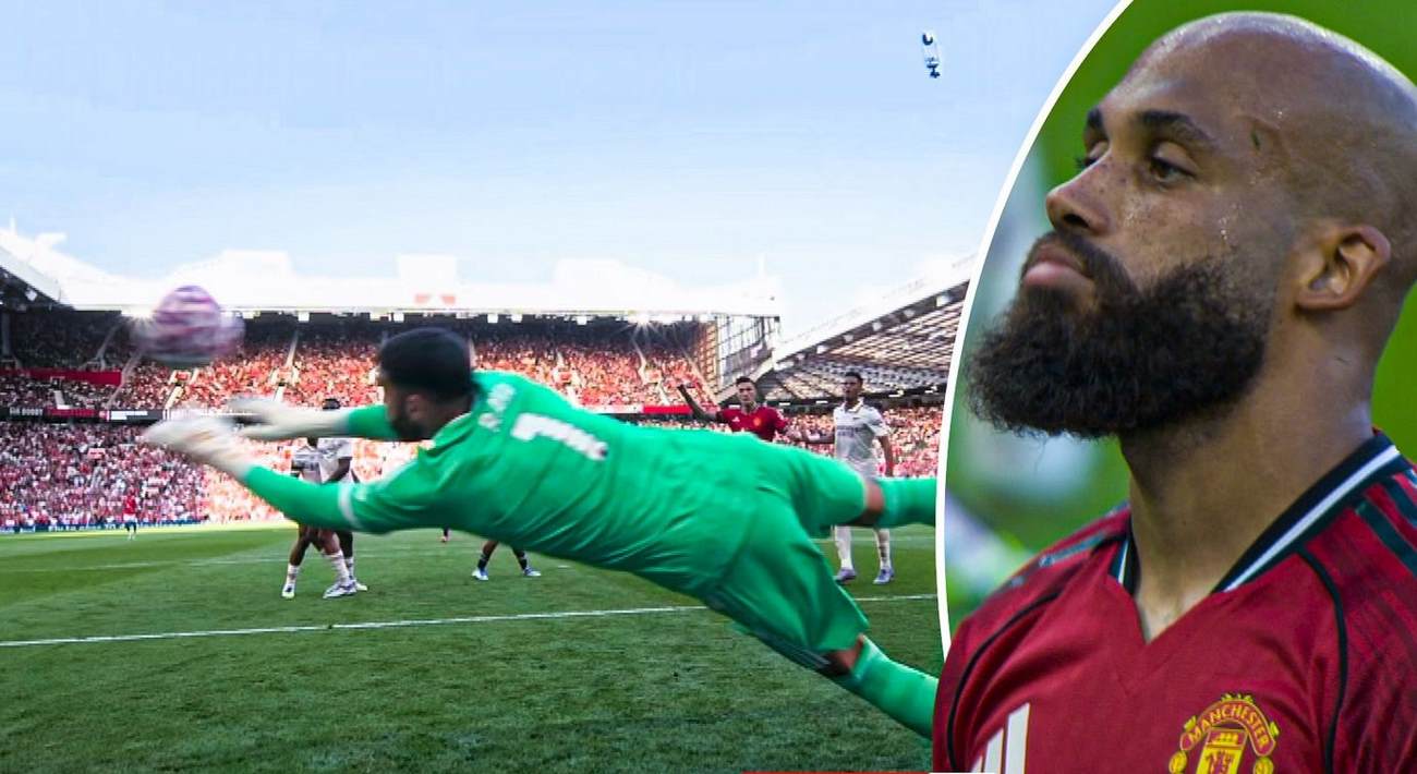 Raya thi đấu đầy ấn tượng trước Manchester United