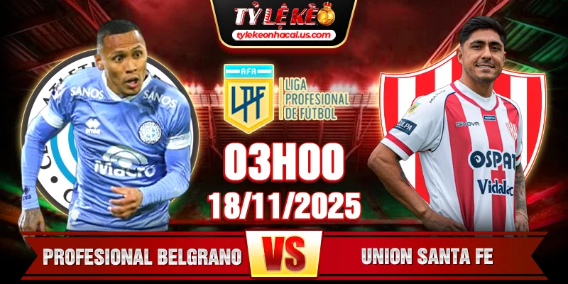 Profesional Belgrano Vs Union Santa Fe